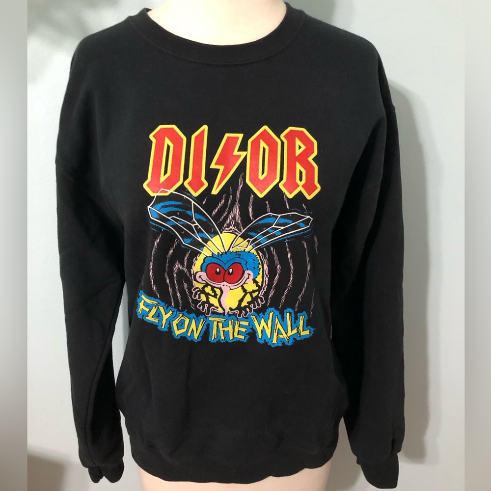AC/DC Dior Sweatshirt Size Small Bleach Goods brand